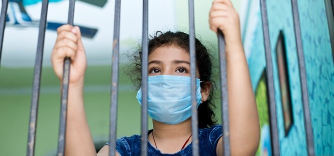 Isolation Of COVID positive children at Home.