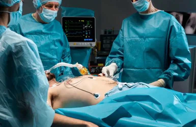 Appendix removal surgery explained by a doctor to a patient